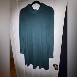 Market & Spruce Teal Knit Dress